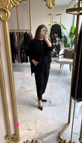 MY312 DEGAJE YAKA İKİLİ TAKIM