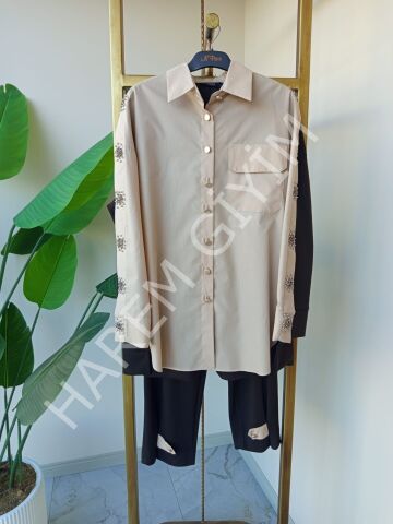 NUR'E KOLU TAŞ DETAY İKİLİ TAKIM