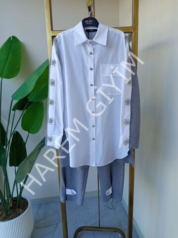 NUR'E KOLU TAŞ DETAY İKİLİ TAKIM