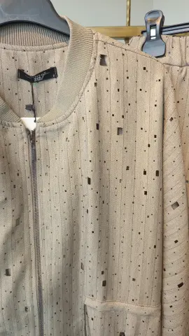 MY312 LAZER KESİM YAKMALI İKİLİ TAKIM