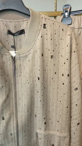 MY312 LAZER KESİM YAKMALI İKİLİ TAKIM