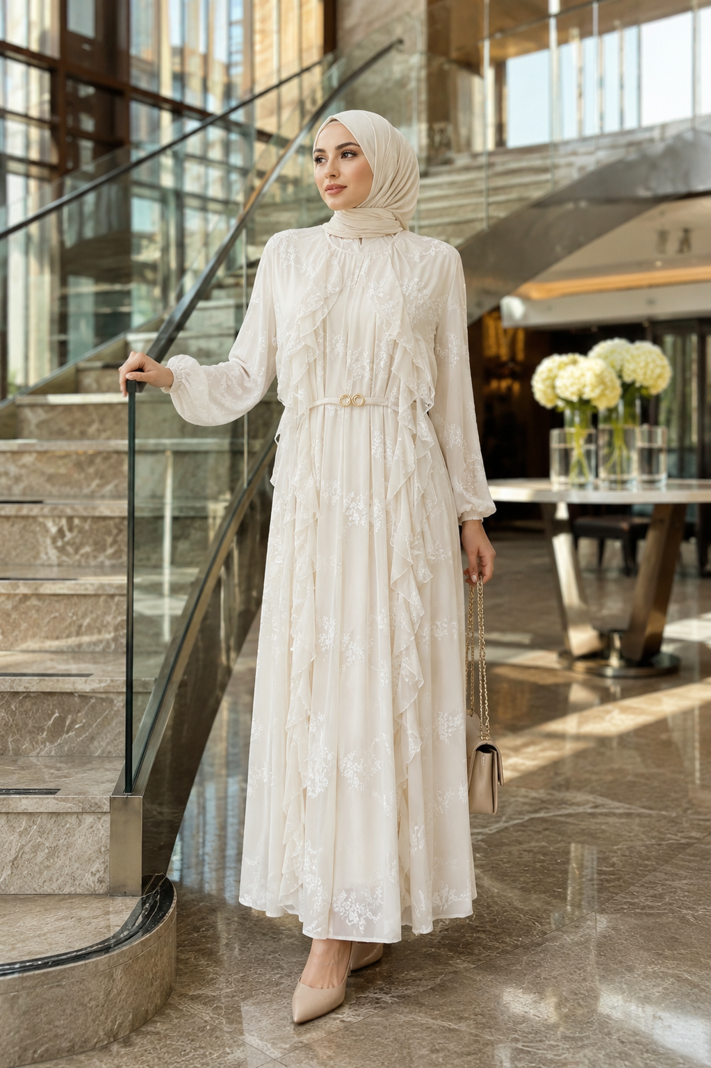 MÜSEMMA LİLİ ELBİSE
