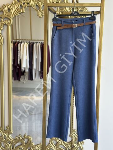 ON TRIKO İNCE KEMERLİ PANTOLON