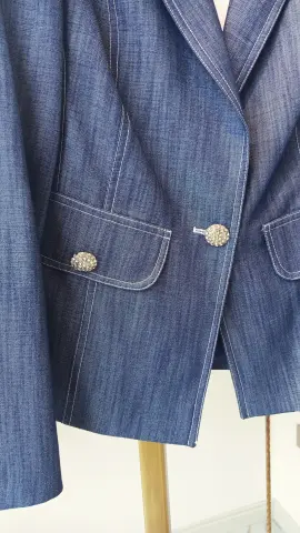 GAZELLA ETEKLİ BLAZER CEKET TAKIM