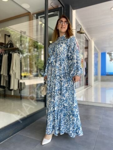 N'PRIVE ÇİÇEK DESENLİ ELBİSE