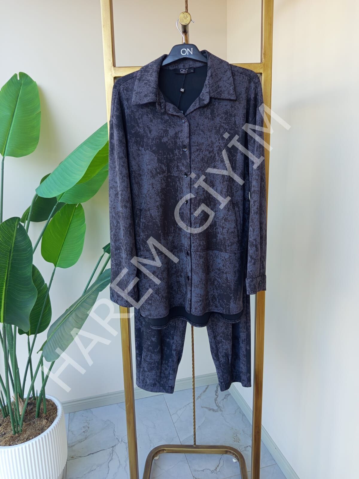 ON FASHION BATİK DESEN İKİLİ TAKIM