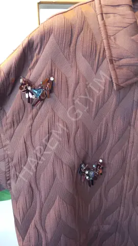 N'PRIVE  MONO YAKA AKSESUARLI TRENCH