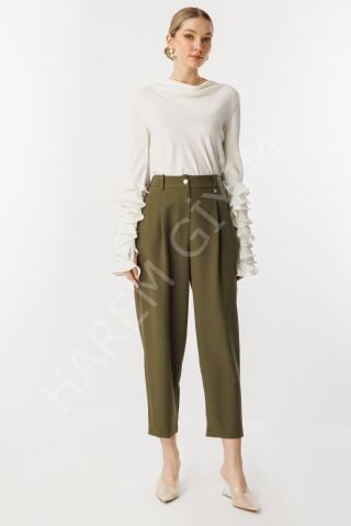 GHISA HAVUÇ KESİM PANTOLON