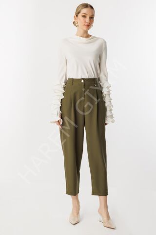 GHISA HAVUÇ KESİM PANTOLON