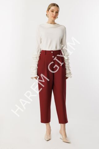 GHISA HAVUÇ KESİM PANTOLON