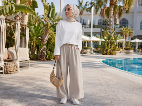 LEVİD'OR TENCEL PANTOLON