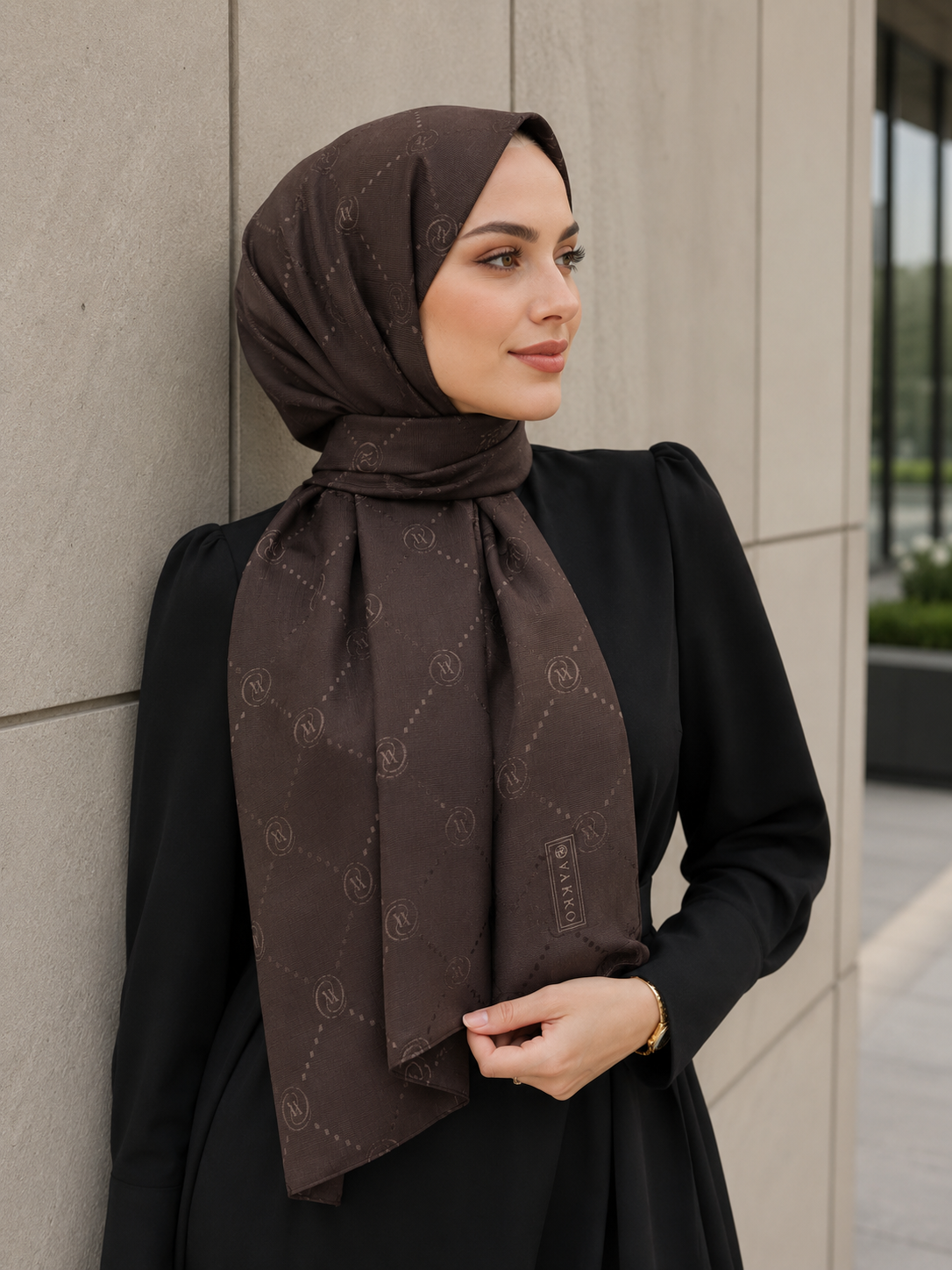 VAKKO  PAMUK İPEK EŞARP 40828