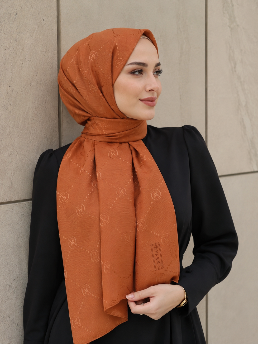 VAKKO PAMUK İPEK EŞARP 40828