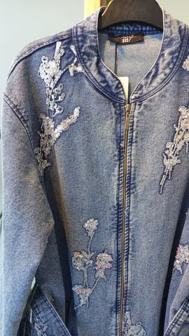 MY312 NAKIŞ İŞLEMELİ DENİM TAKIM