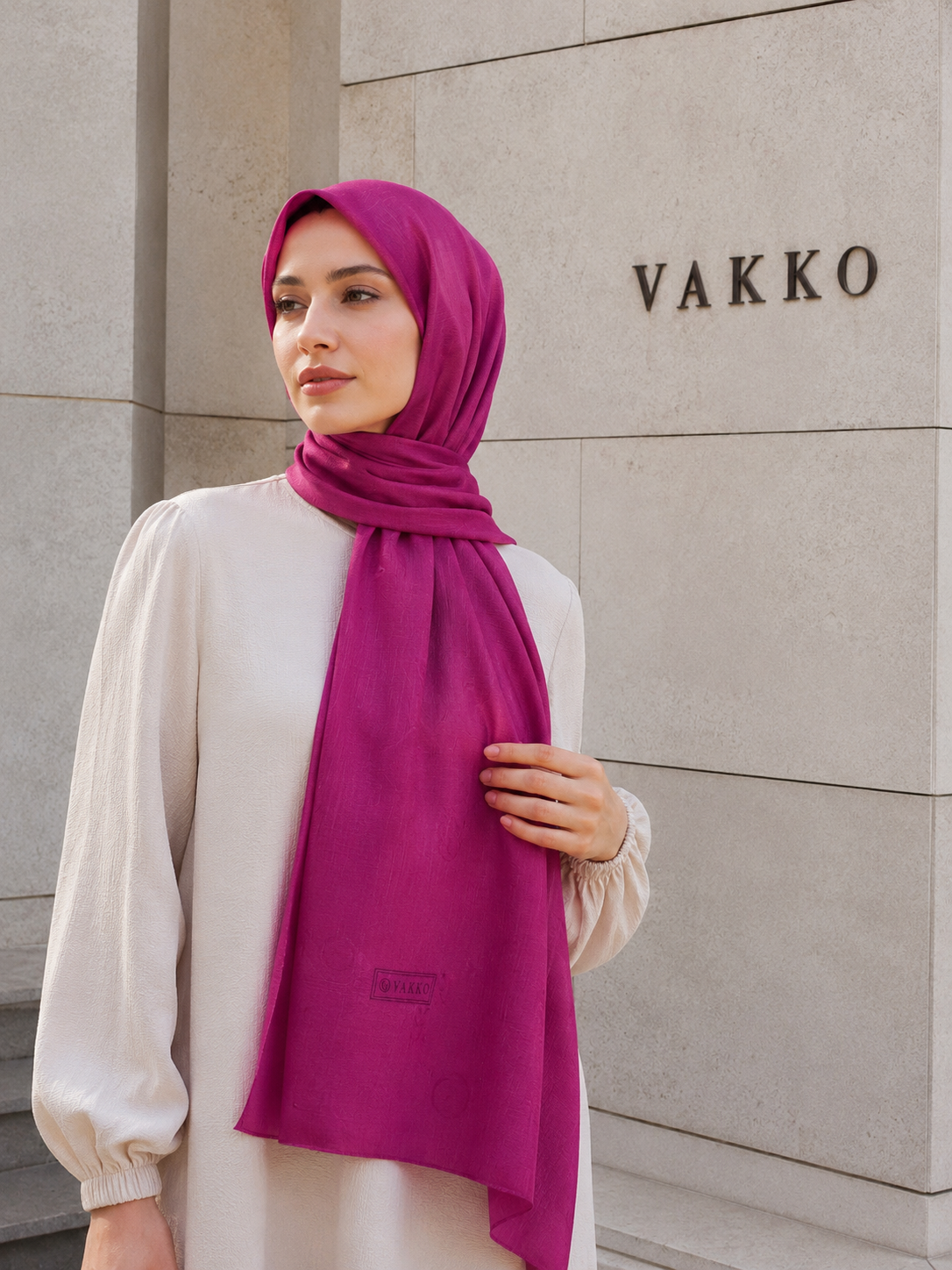VAKKO  PAMUK İPEK ŞAL 40753