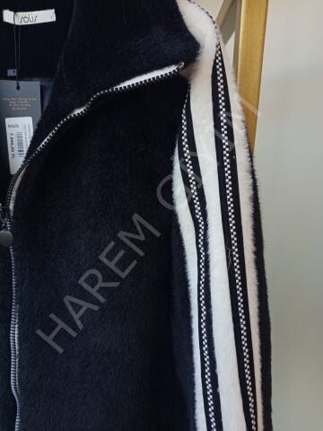 SOLİS ANGORA KOLU RİBANALI KABAN