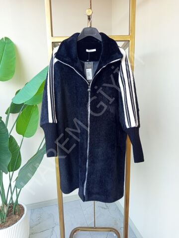 SOLİS ANGORA KOLU RİBANALI KABAN