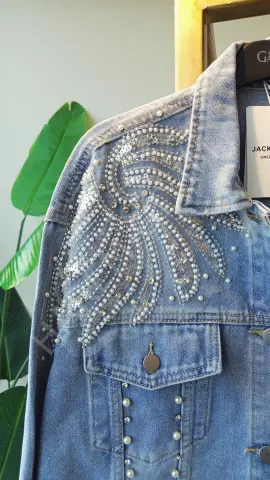 VELA İTHAL İNCİ İŞLEME KOT CEKET