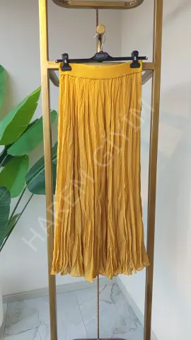 GAZELLA KIRIŞIK PİLELİ ETEK