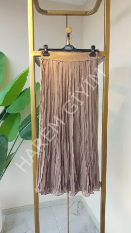 GAZELLA KIRIŞIK PİLELİ ETEK