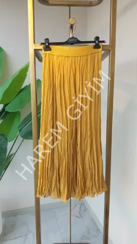 GAZELLA KIRIŞIK PİLELİ ETEK