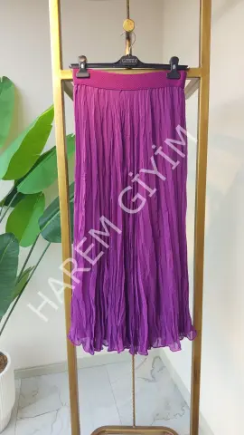 GAZELLA KIRIŞIK PİLELİ ETEK