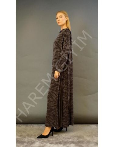 ALMARWAH FERMUAR DETAY ELBİSE