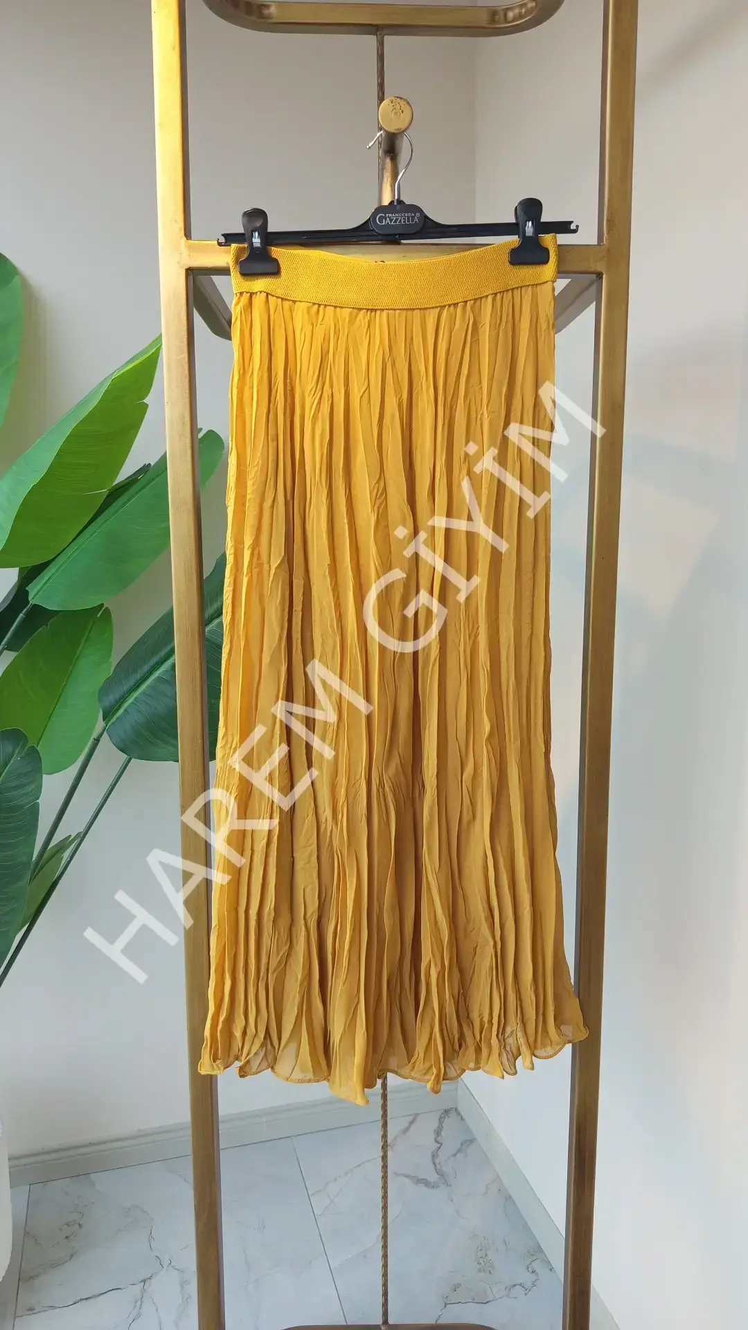 GAZELLA KIRIŞIK PİLELİ ETEK