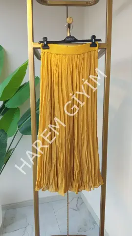 GAZELLA KIRIŞIK PİLELİ ETEK