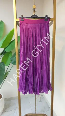 GAZELLA KIRIŞIK PİLELİ ETEK