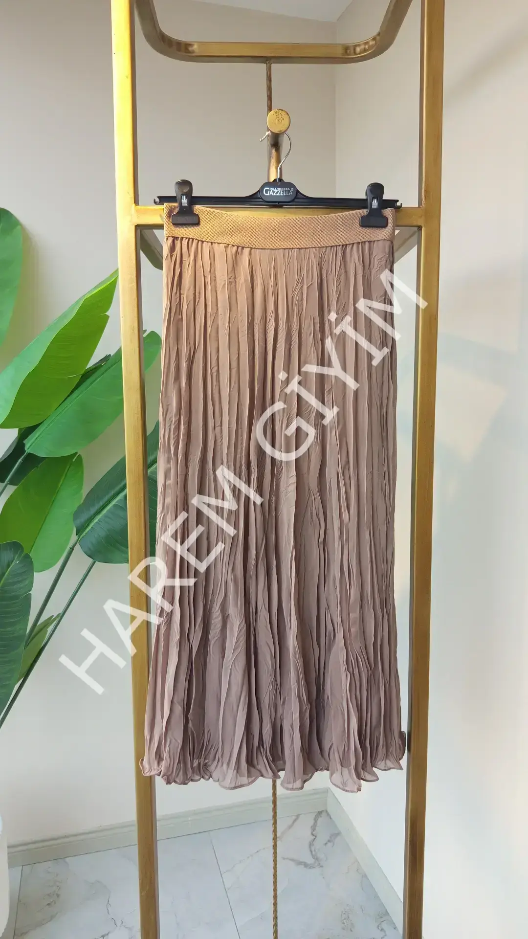 GAZELLA KIRIŞIK PİLELİ ETEK