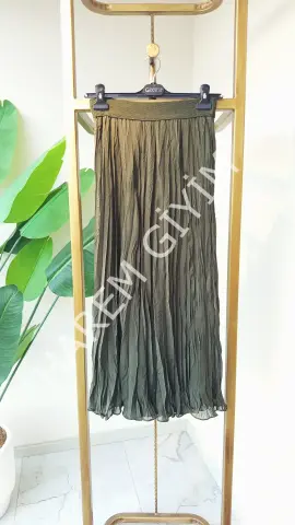 GAZELLA KIRIŞIK PİLELİ ETEK