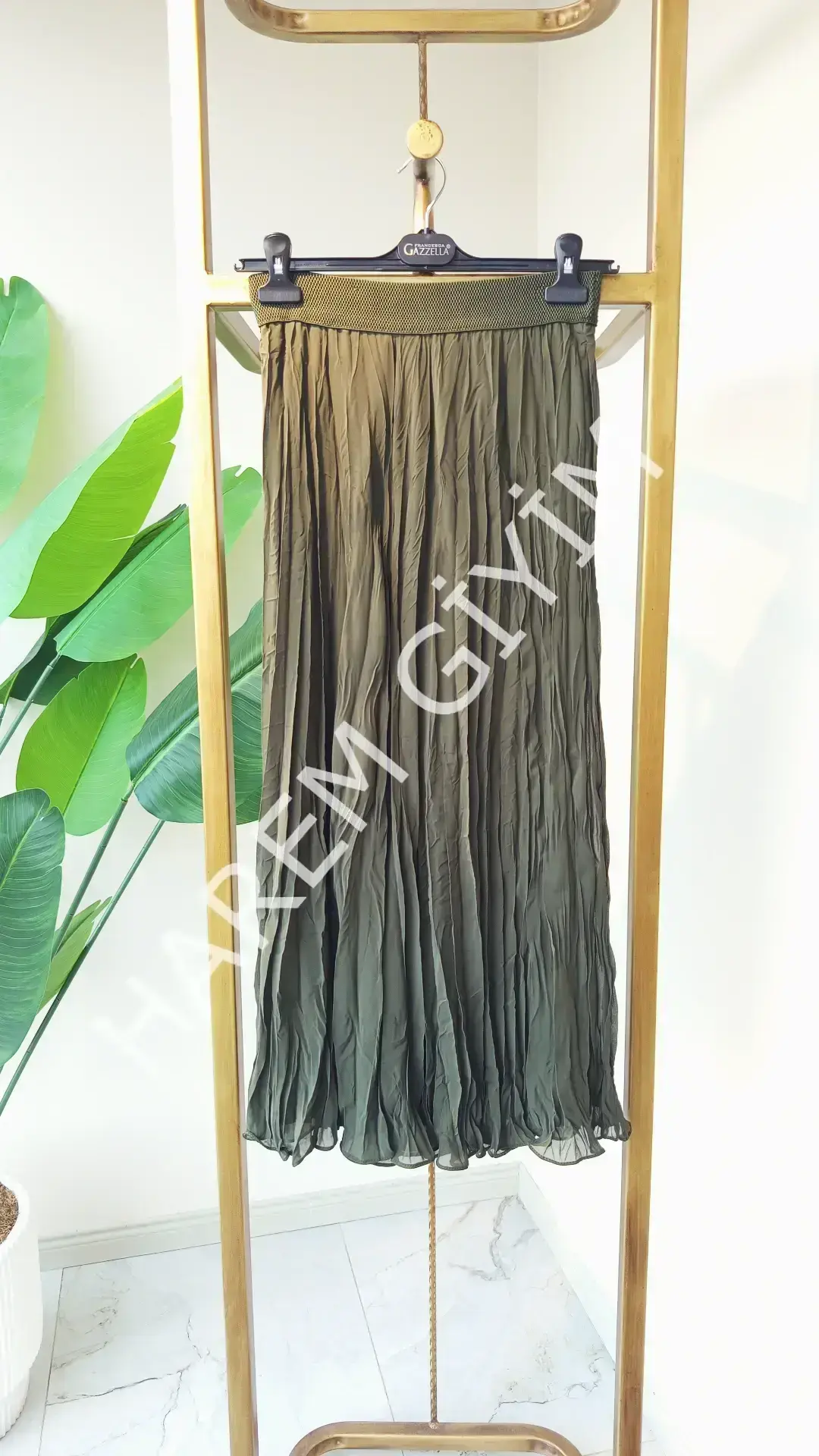 GAZELLA KIRIŞIK PİLELİ ETEK