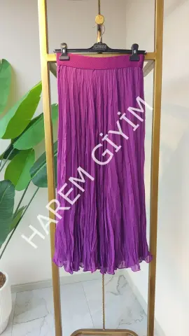 GAZELLA KIRIŞIK PİLELİ ETEK