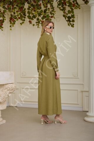 MOODBASIC KETEN ELBİSE