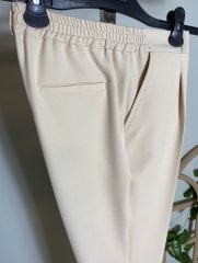 BELİ LASTİKLİ DOUBLE PAÇA HAVUÇ PANTOLON  025