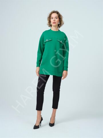 MOODBASIC TAŞ DETAYLI SWEATSHIRT
