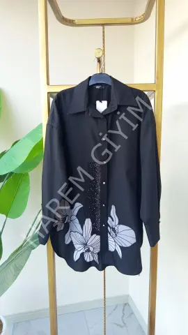 MY312 NAKIŞLI TAŞLI GÖMLEK