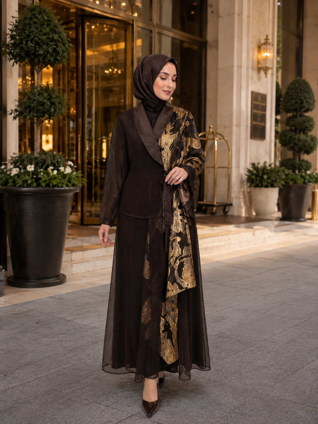 GAZELLA ABAYA İKİLİ TAKIM