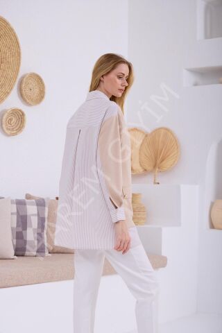 MOODBASIC HIRKA GÖRÜNÜMLÜ TUNİK