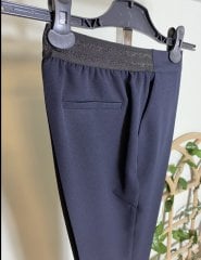 BELİ BANT LASTİKLİ MUHTEŞEM PANTOLON LACİVERT 019