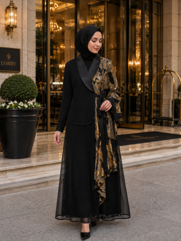 GAZELLA ABAYA İKİLİ TAKIM