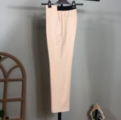 MODİVA BELİ BANT LASTİKLİ MUHTEŞEM PANTOLON BEJ 019