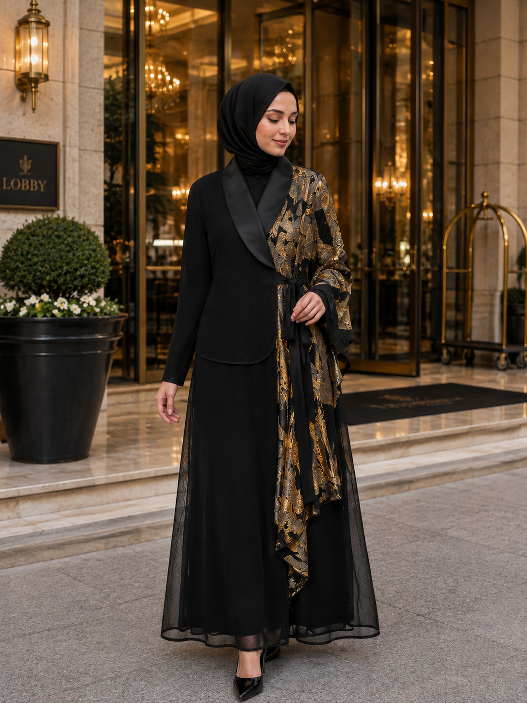 GAZELLA ABAYA İKİLİ TAKIM