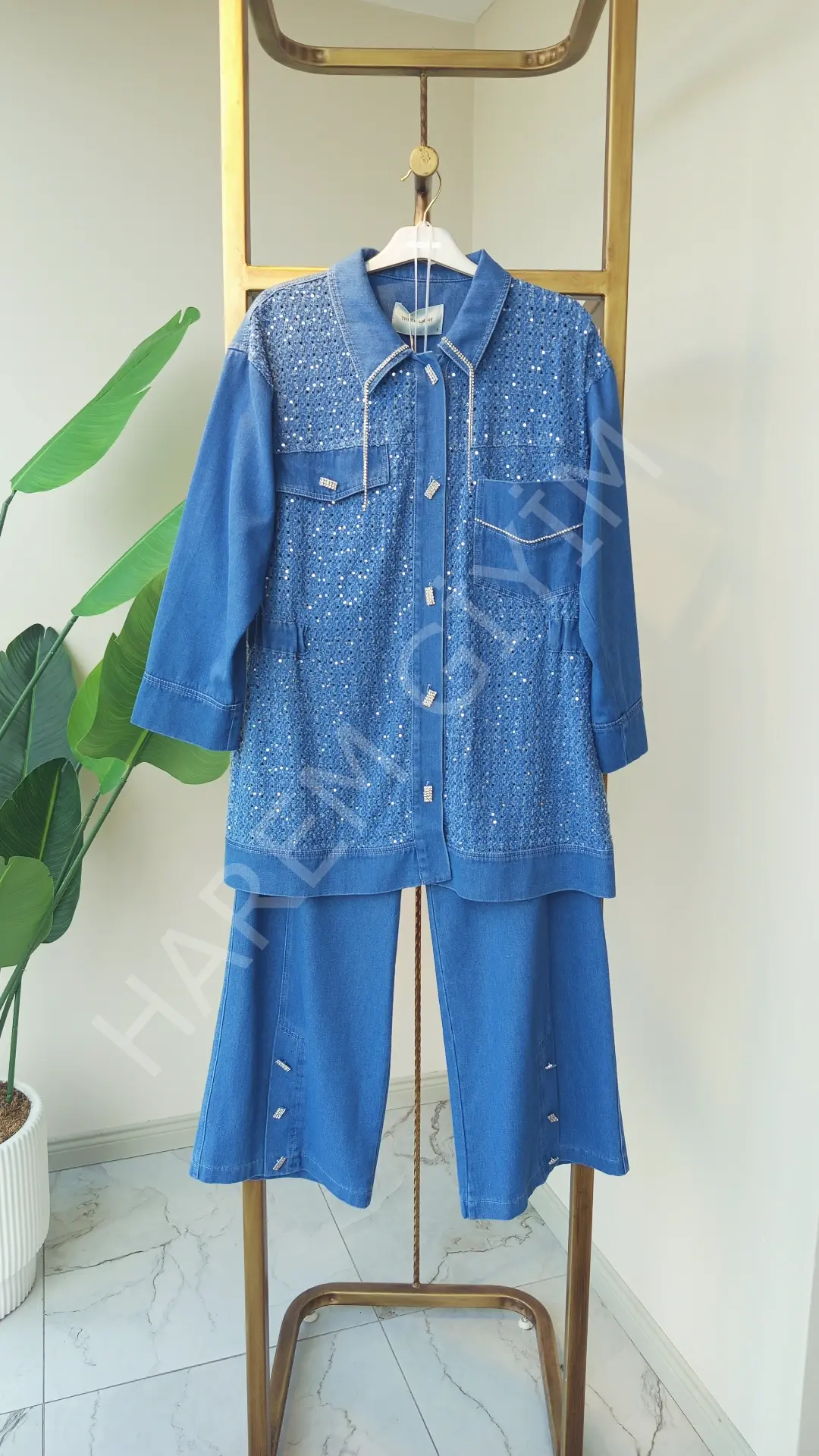 MÜSEMMA İKİLİ KOT TAKIM